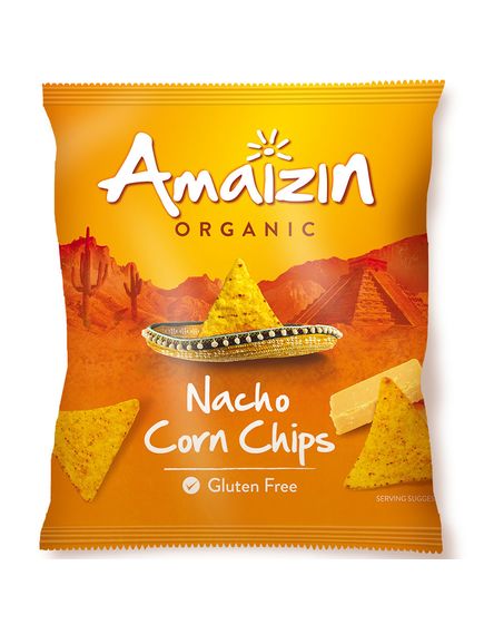 Amaizin Чіпси Начос кукурудзяні безглютенові органічні 250 г, зображення 2