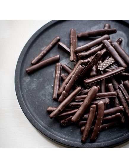 Chocinis Цукерки Скоринки Апельсину в чорному шоколаді 200 г, зображення 5