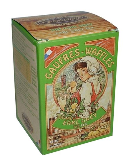 Dunkerquoise Вафлі Голландські вершкові з чаєм Ерл Грей 150 г, зображення 2