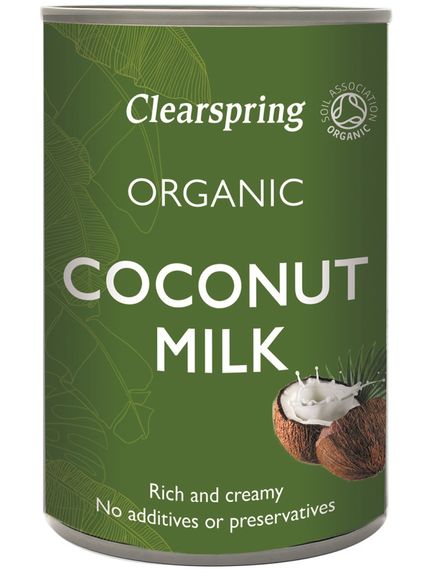 Кокосове молоко 20% органічне Clearspring 400 мл, зображення 2