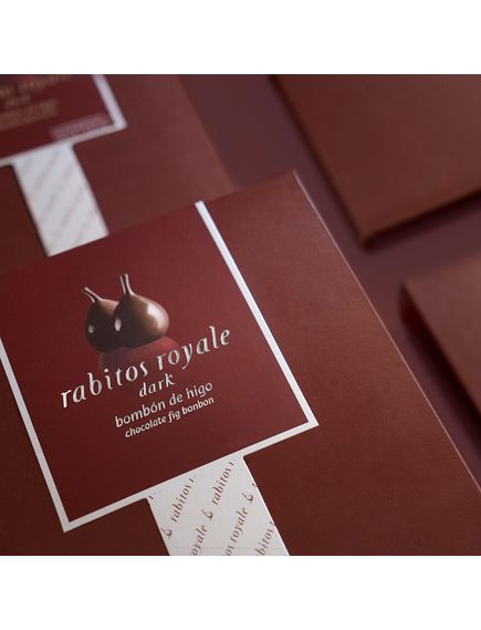 Цукерки Інжир в темному шоколаді Rabitos Royale 425 г, зображення 2