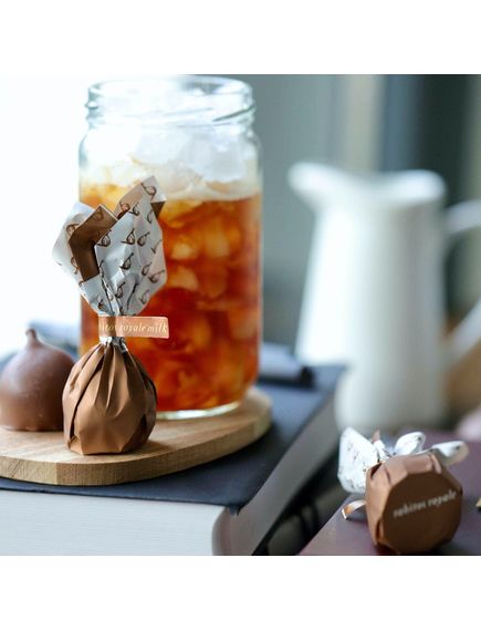 Цукерки Інжир в молочному шоколаді з солоною карамеллю Rabitos Royale 95 г, зображення 2