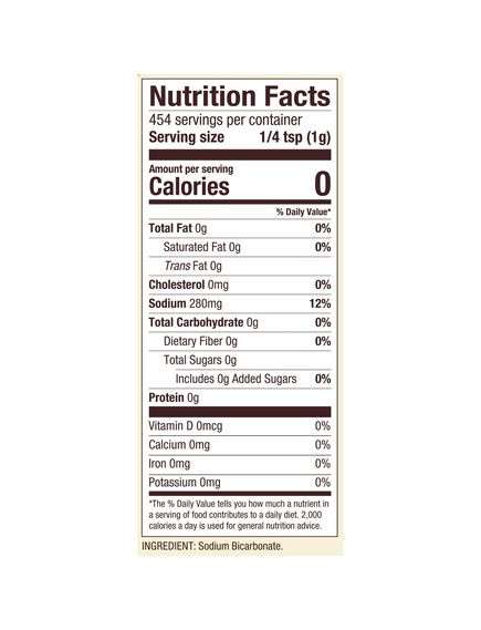 Bob's Red Mill Сода харчова без глютену 453 г - ТЕРМІН ПРИДАТНОСТІ 05.12.25, зображення 2