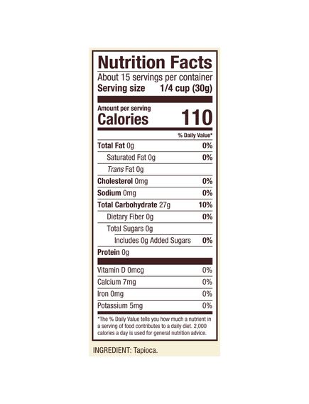 Bob's Red Mill Борошно з тапіоки без глютену 454 г, зображення 3