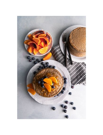 Bob's Red Mill Суміш гречана для випічки Панкейки-Вафлі-Млинці органічна 680 г, зображення 2