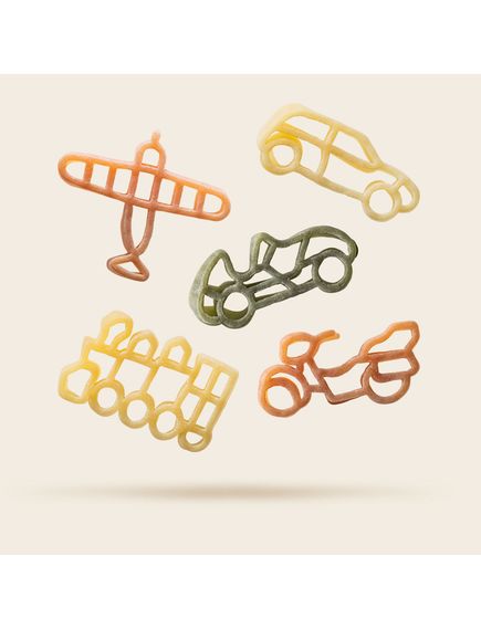 Dalla Costa Паста дитяча Подорож з томатами і шпинатом 250 г, зображення 2