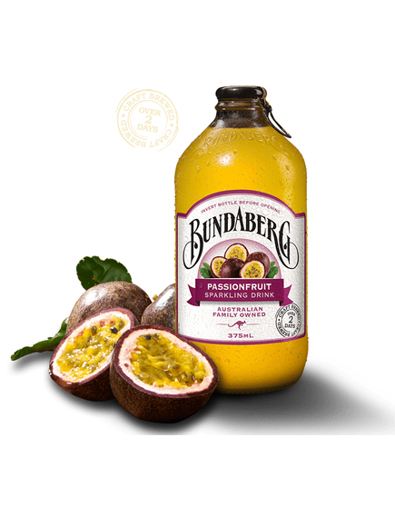 Bundaberg Напій Маракуйя крафтовий газований 375 мл, зображення 2