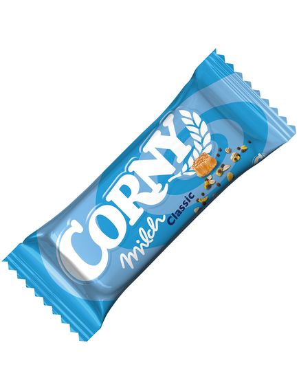 Набір злакових батончиків-сендвічів Молочний Крем Corny упаковка 4шт*30 г, зображення 2