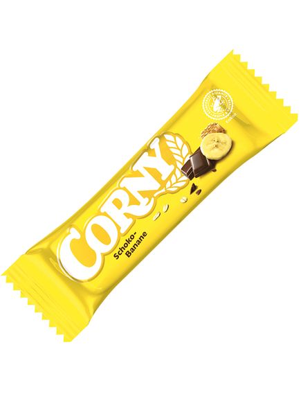 Набір злакових батончиків Шоколад-Банан Corny упаковка 6шт*25 г, зображення 2