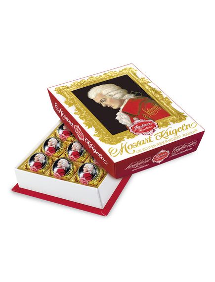 Reber Цукерки шоколадні з марципаном Моцарт Кульки 240 г, зображення 2