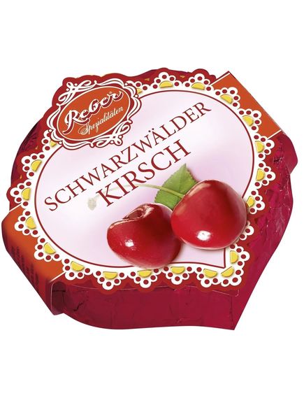 Reber Цукерки шоколадні з марципаном Вишневе Серце бокс 36шт*31 г, зображення 2