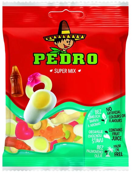 Желейки Супер Мікс Pedro бокс 20шт*80 г, зображення 2