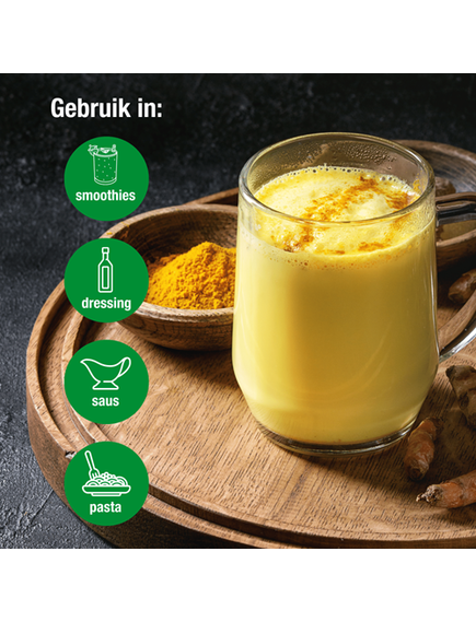 Порошок куркуми сирий органічний Purasana 200 г, зображення 2