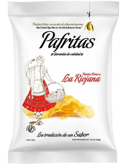 Pafritas Чіпси картопляні Копчена Паприка 40 г