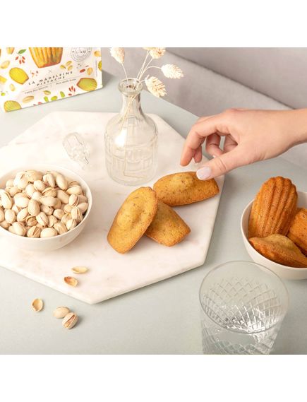 Кекси Мадлен з фісташковою начинкою Maison Colibri 7шт*25 г, зображення 2