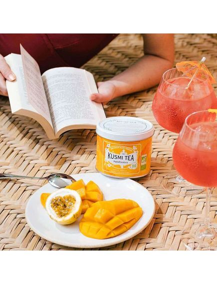 Kusmi Tea Чай трав'яний АкваЕкзотика органічний розсипний 100 г, зображення 3