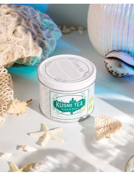Kusmi Tea Чай білий Тропічний органічний розсипний 90 г, зображення 3