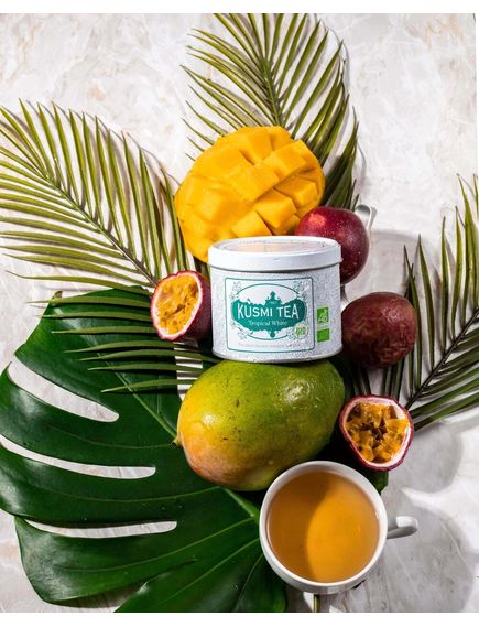 Kusmi Tea Чай білий Тропічний органічний розсипний 90 г, зображення 4