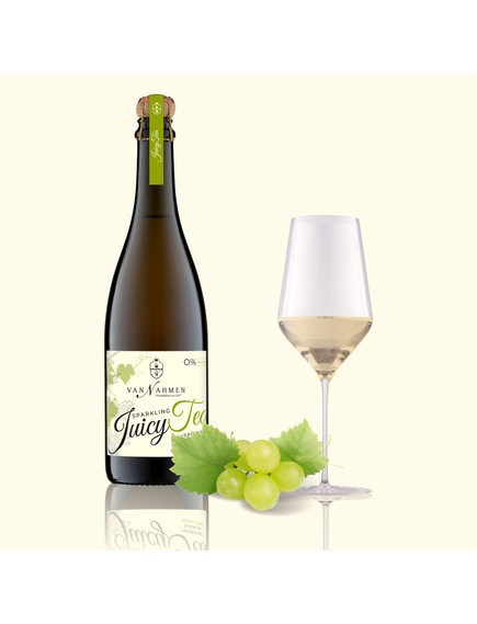 Van Nahmen Напій ігристий чайний Вербена-Жасмін-Рислінг органічний 750 мл, зображення 2