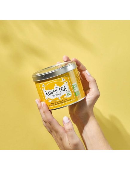 Kusmi Tea Чай зелений, мате і трав'яний ББ-Детокс органічний розсипний 100 г, зображення 4
