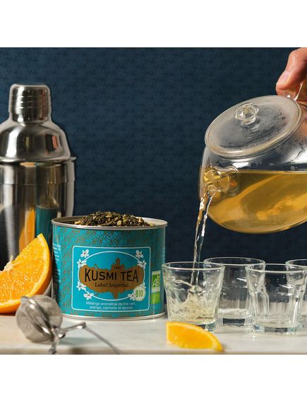 Kusmi Tea Чай зелений Імперіал Лейбл органічний розсипний 100 г, зображення 3