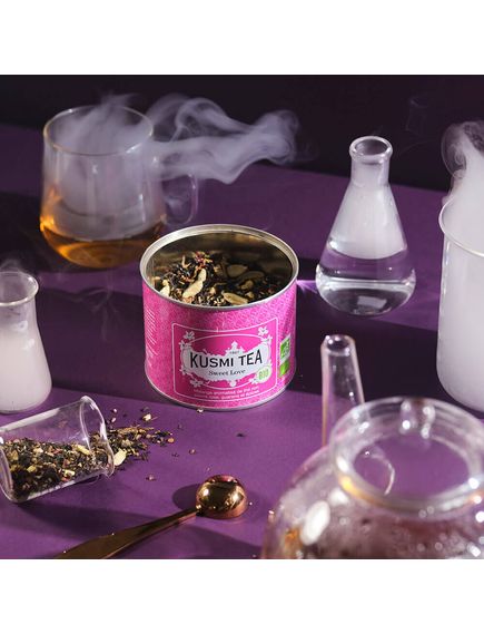 Kusmi Tea Чай чорний Солодка Любов органічний розсипний 100 г, зображення 4