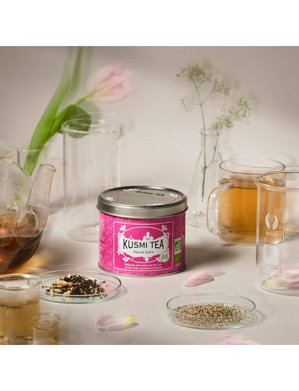 Kusmi Tea Чай чорний Солодка Любов органічний розсипний 100 г, зображення 3