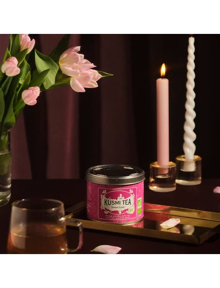 Kusmi Tea Чай чорний Солодка Любов органічний розсипний 100 г, зображення 6