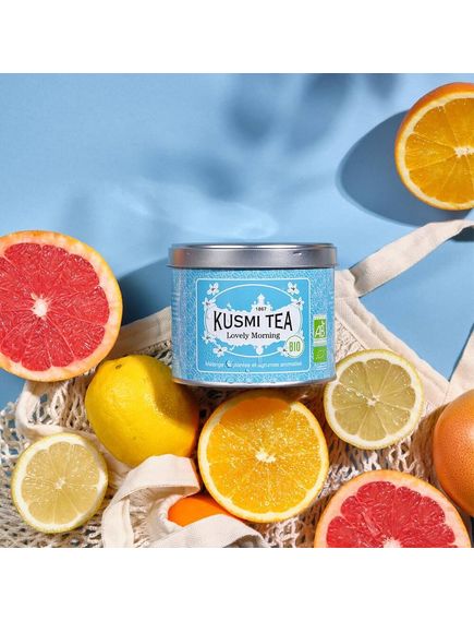 Kusmi Tea Чай зелений Чудовий Ранок органічний розсипний 100 г, зображення 4