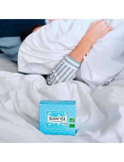 Kusmi Tea Чай зелений Чудовий Ранок органічний пакет 20шт*2 г, зображення 2