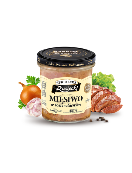 Spichlerz Rusiecki М'ясо у власному соку 280 г, зображення 2