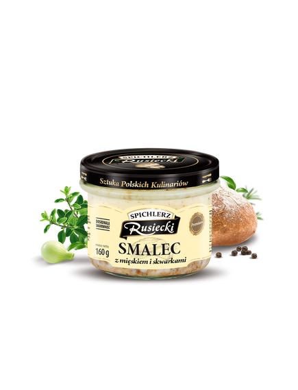 Spichlerz Rusiecki Смалець з м'ясом і шкварками 160 г, зображення 2
