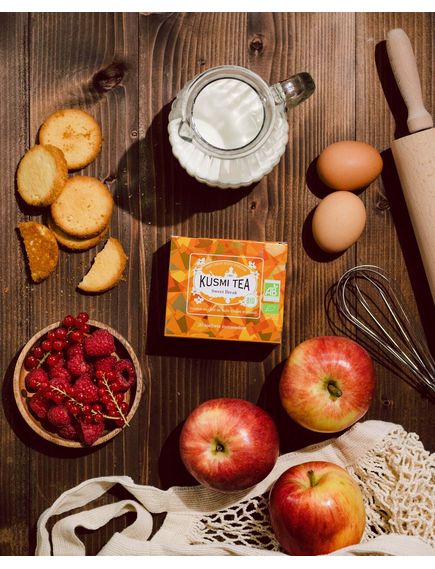 Kusmi Tea Sweet Break Чай трав'яний Солодка Перерва органічний пакет 20шт*2,5 г, зображення 2