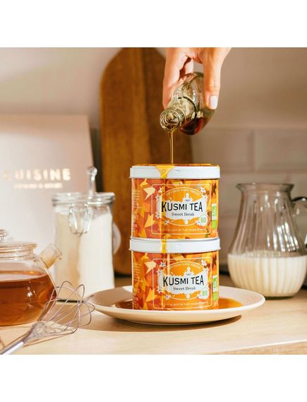 Kusmi Tea Чай трав'яний Солодка Перерва органічний розсипний 100 г, зображення 3