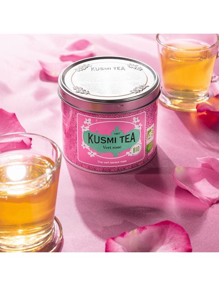 Kusmi Tea Чай зелений Троянда органічний розсипний 100 г, зображення 3