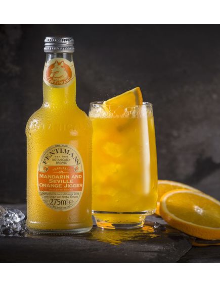 Напій Mandarin & Seville Orange Jigger Fentimans 275 мл, зображення 2