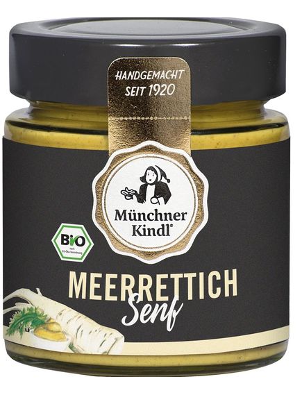 Munchner Kindl Гірчиця з хріном органічна 125 мл