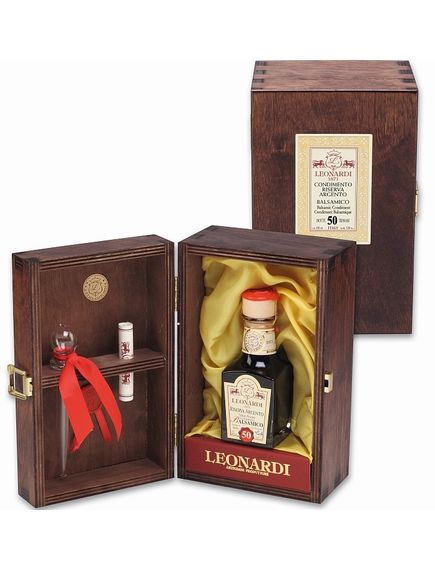 Leonardi Бальзаміко Витриманий 50 років в подарунковому боксі 100 мл, зображення 2