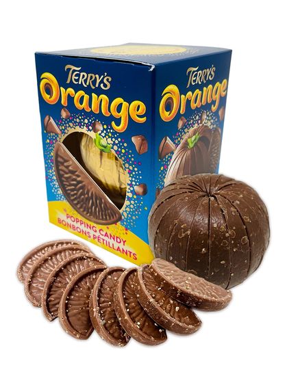 Terry's Chocolate Апельсин в шоколаді молочному з вибухаючими цукерками 147 г, зображення 2