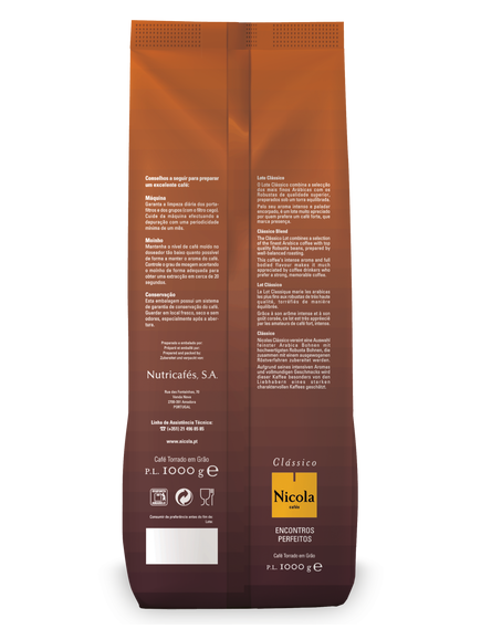Кава зернова Nicola Classico Blend 1 кг, зображення 3