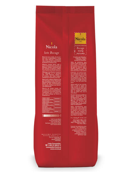 Кава зернова Nicola Bocage Cremoso 250 г, зображення 3