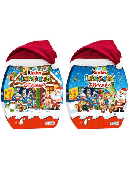 Адвент Календар Kinder Uberraschung&Friends 2025-2026 370 г, зображення 2
