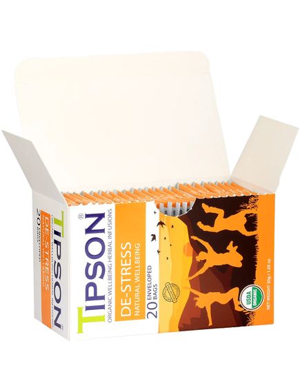 Tipson Чай трав'яний Антистресс органічний пакет 20шт*1,5г, зображення 3