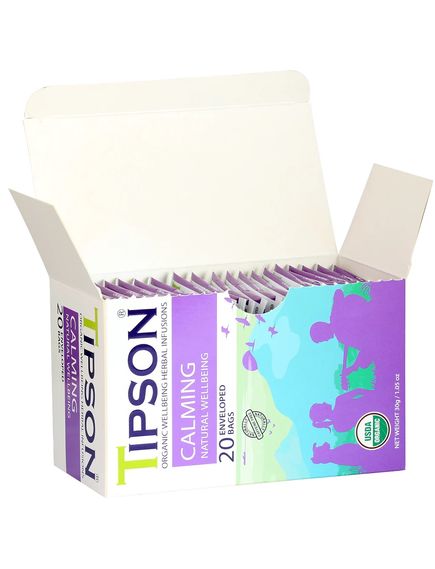 Tipson Чай трав'яний Заспокійливий органічний пакет 20шт*1,5г, зображення 3