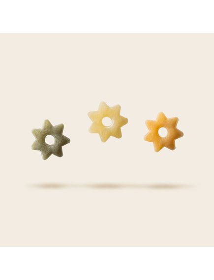 Dalla Costa Паста дитяча органічна Зірочки з томатами і шпинатом від 10 міс. 200 г, зображення 2