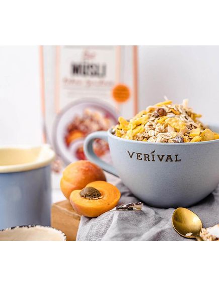 Мюслі з кокосом та абрикосом безглютенові органічні Verival 325 г, зображення 2