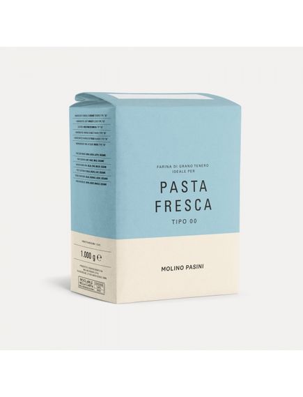 Борошно пшеничне для пасти тип 00 Molino Pasini 1 кг, зображення 2