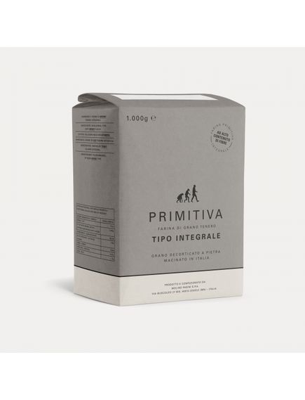 Борошно пшеничне цільнозернове Molino Pasini 1 кг, зображення 2
