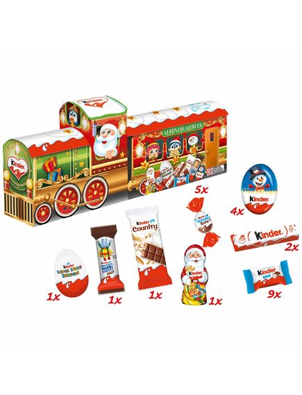 Адвент Календар Kinder 3D Поїзд 2025-2026 221 г, зображення 2