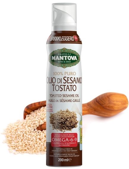 Mantova Олія-спрей кунжутна 200 мл, зображення 2